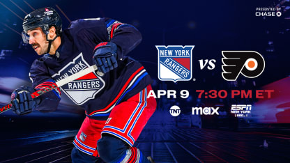 Rangers vs. Flyers: Pregame Notes | 04.09.25