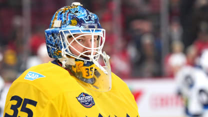 Målvaktsbytet för Sverige mot Finland Gustavsson ut Ullmark in