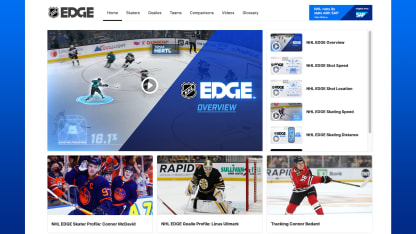Premiär för NHL EDGE