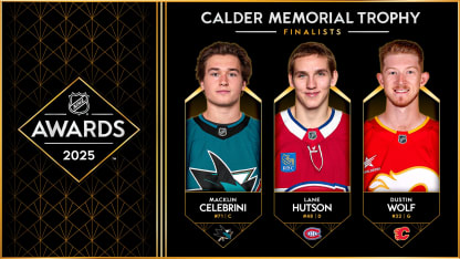 Finalisterna till Calder Trophy 2024-25