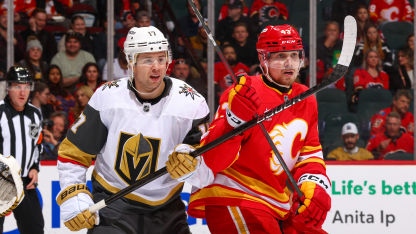 Golden Knights Outlasted by Flames, 5-4, in Shootout