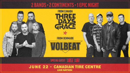 Three Days Grace & Volbeat
