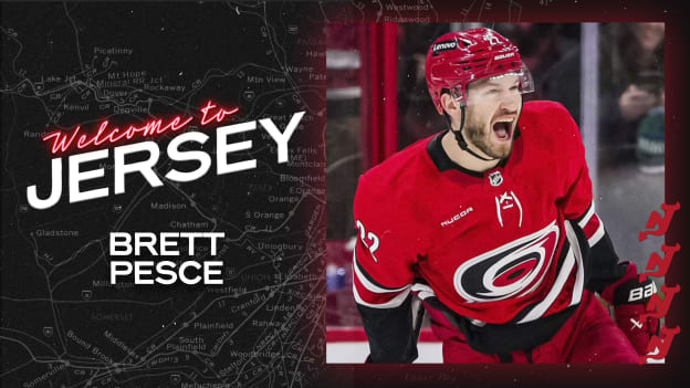 NJD Player Tracker Brett Pesce